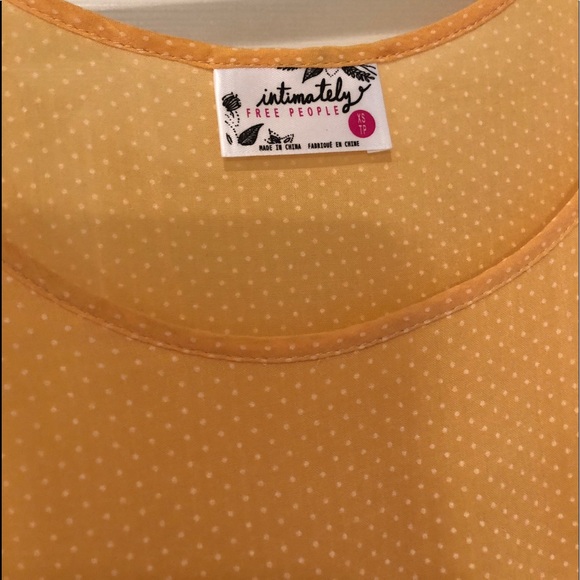 Free People hippie bohemian trapeze slip dress - Picture 3 of 7